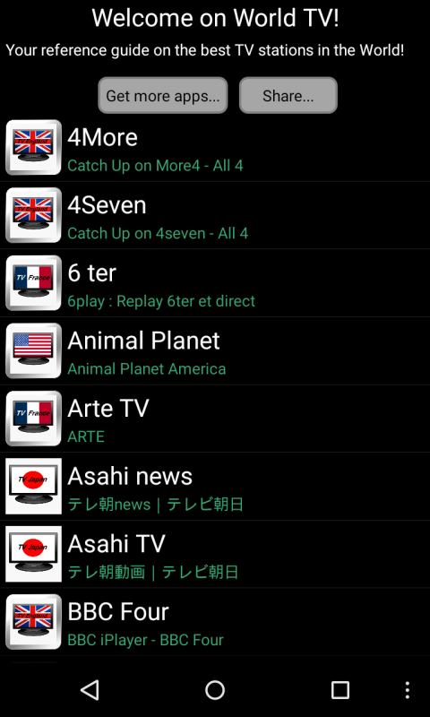 Screenshot 1 Wordpress Mirtramobileapps Worldtv