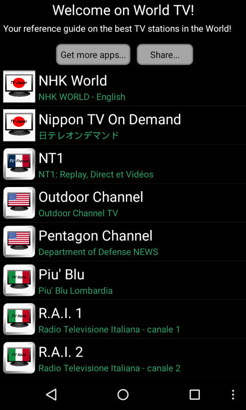 Screenshot 3 Wordpress Mirtramobileapps Worldtv